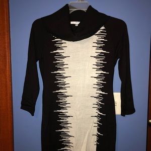 Studio one New York long sleeve turtle neck dress